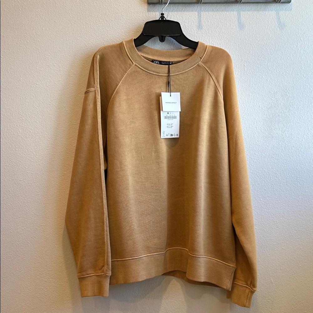 🖤NWT Zara Oversized Sweatshirt - Picture 2 of 6